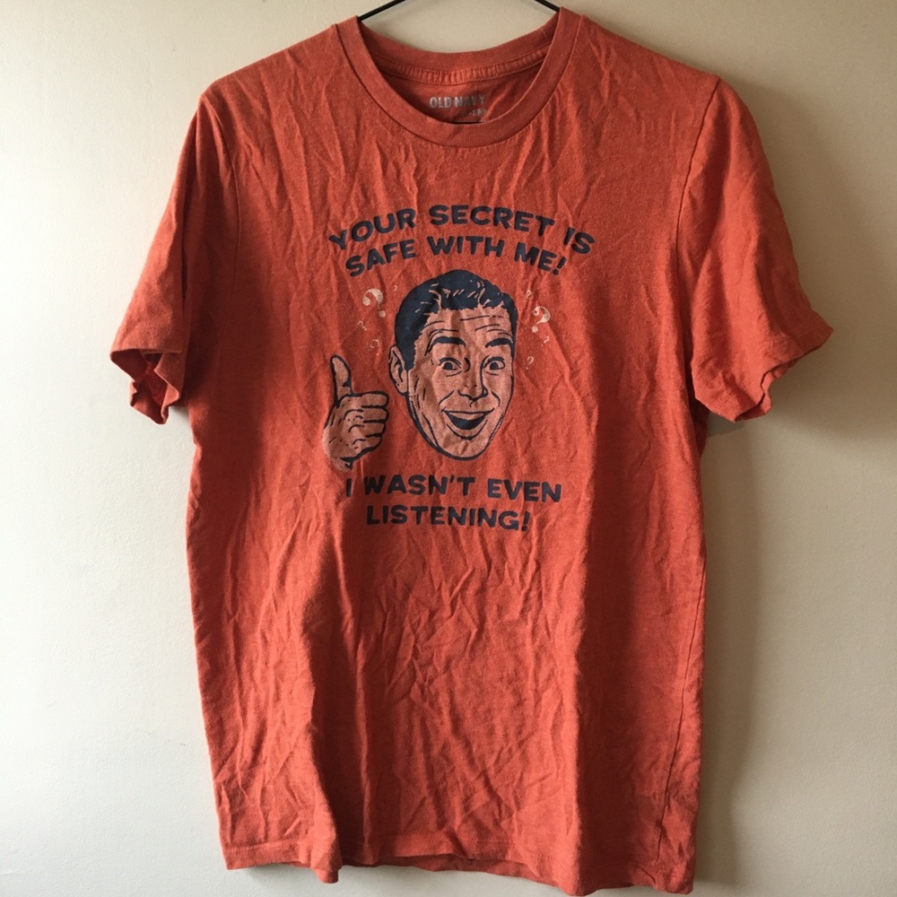 🌞 3/15$ Old Navy Orange T-shirt - S